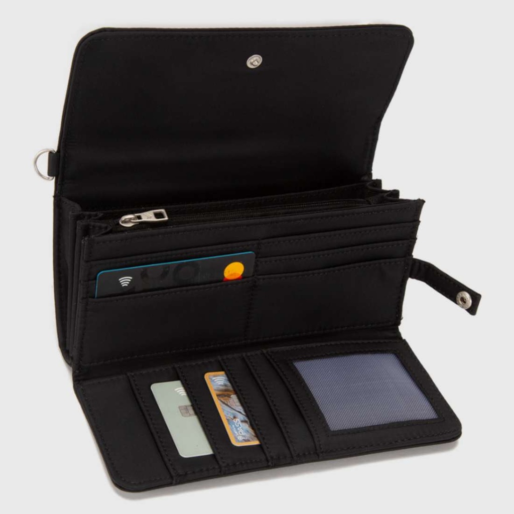 BUBBA BILLETERA CHARLOTTE DUO BLACK