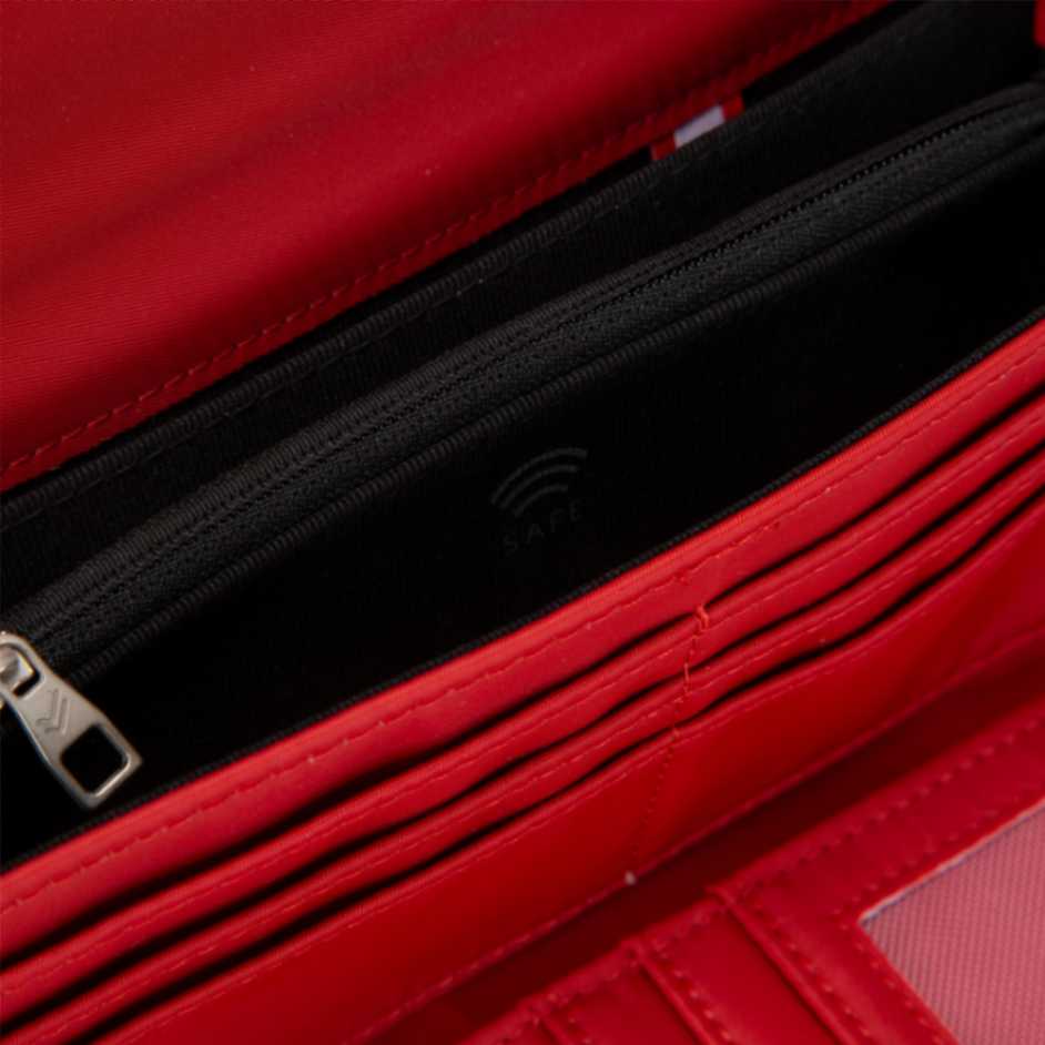 BUBBA BILLETERA CHARLOTTE DUO RED