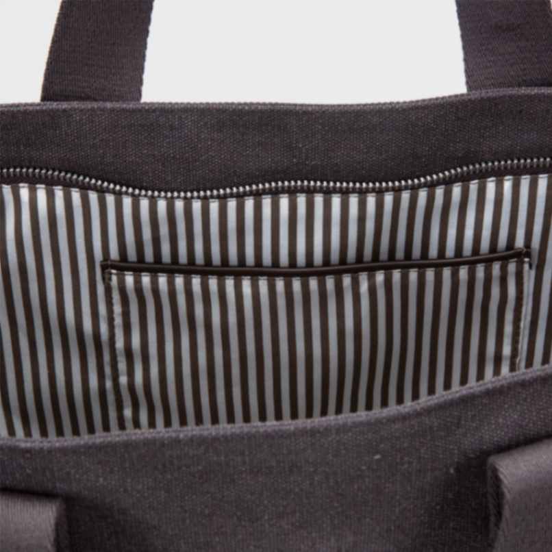 BUBBA TOTE CANVAS STONE