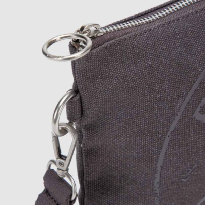 BUBBA CLUTCH CANVAS TERRA