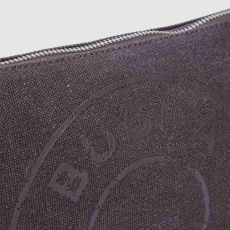 BUBBA CLUTCH CANVAS TERRA