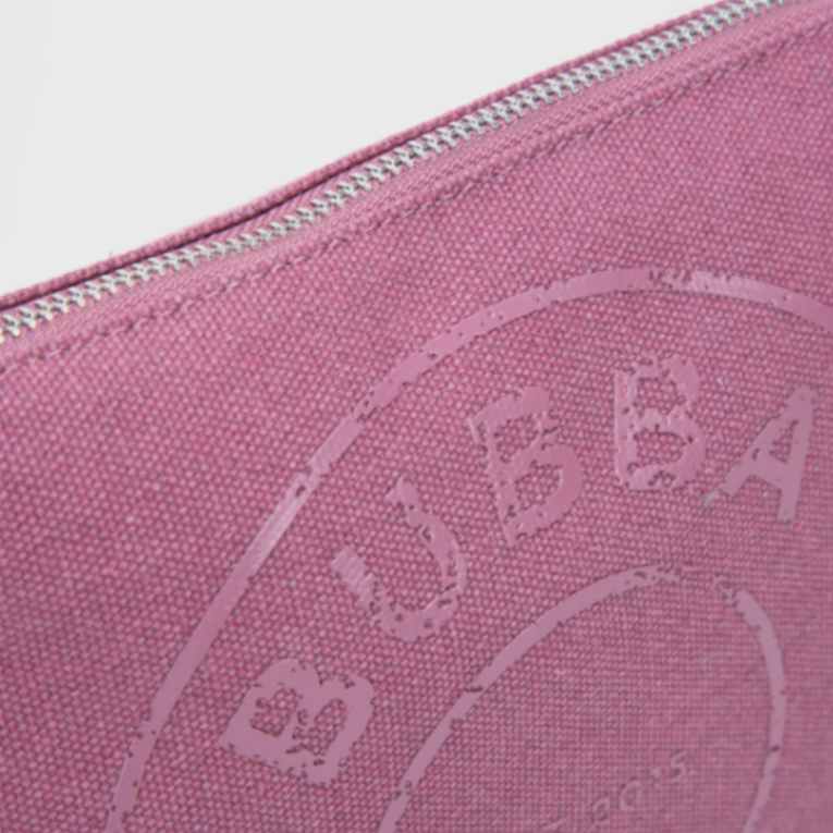 BUBBA CLUTCH CANVAS BLUSH