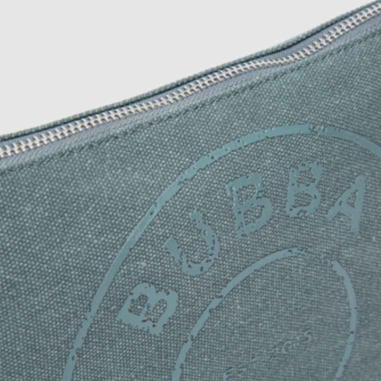 BUBBA CLUTCH CANVAS STONE