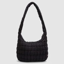 BUBBA TOTE QUILTED BLACK