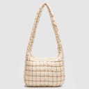 BUBBA TOTE QUILTED BONE