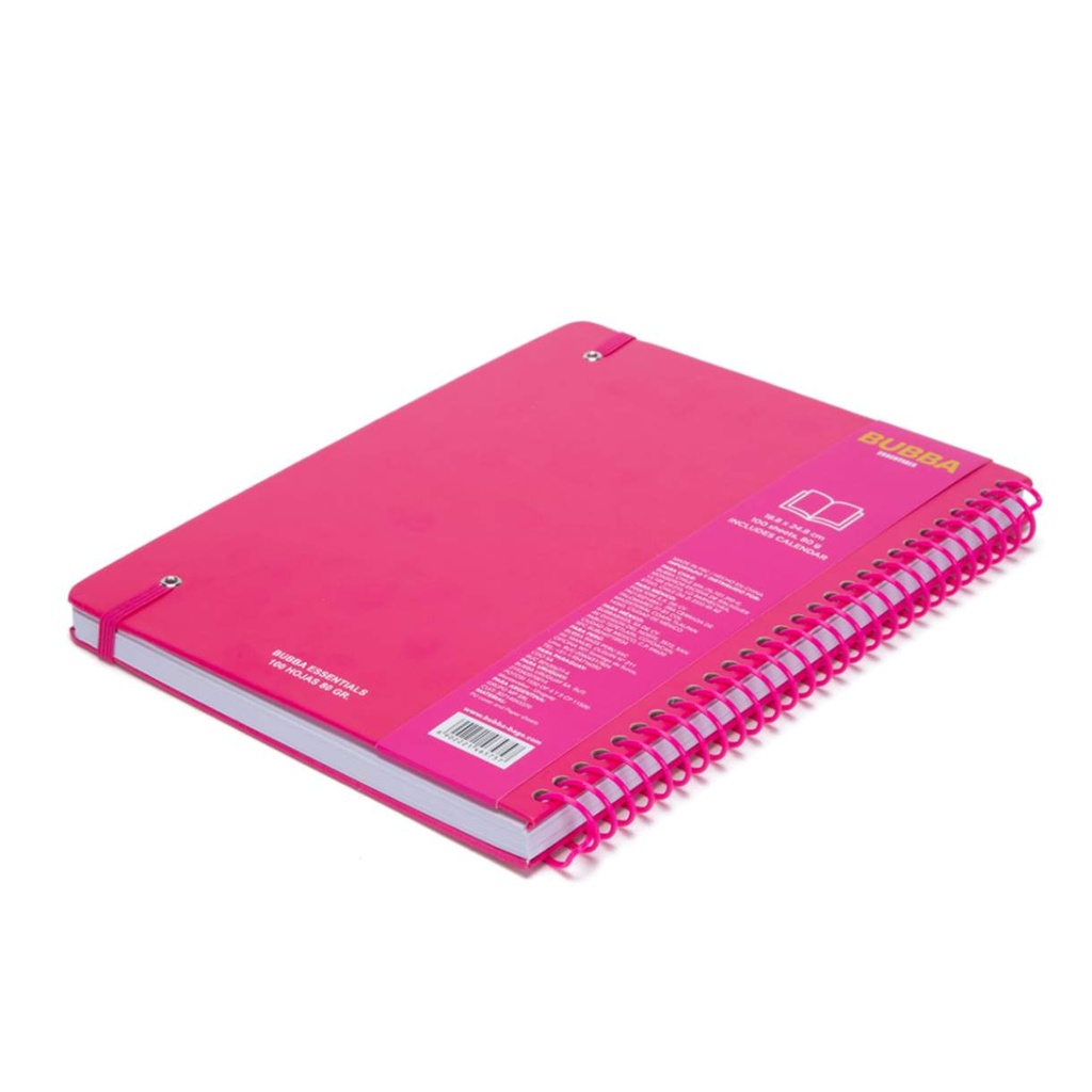 BUBBA CUADERNO WORK ESSENCIAL PINK - ROSA