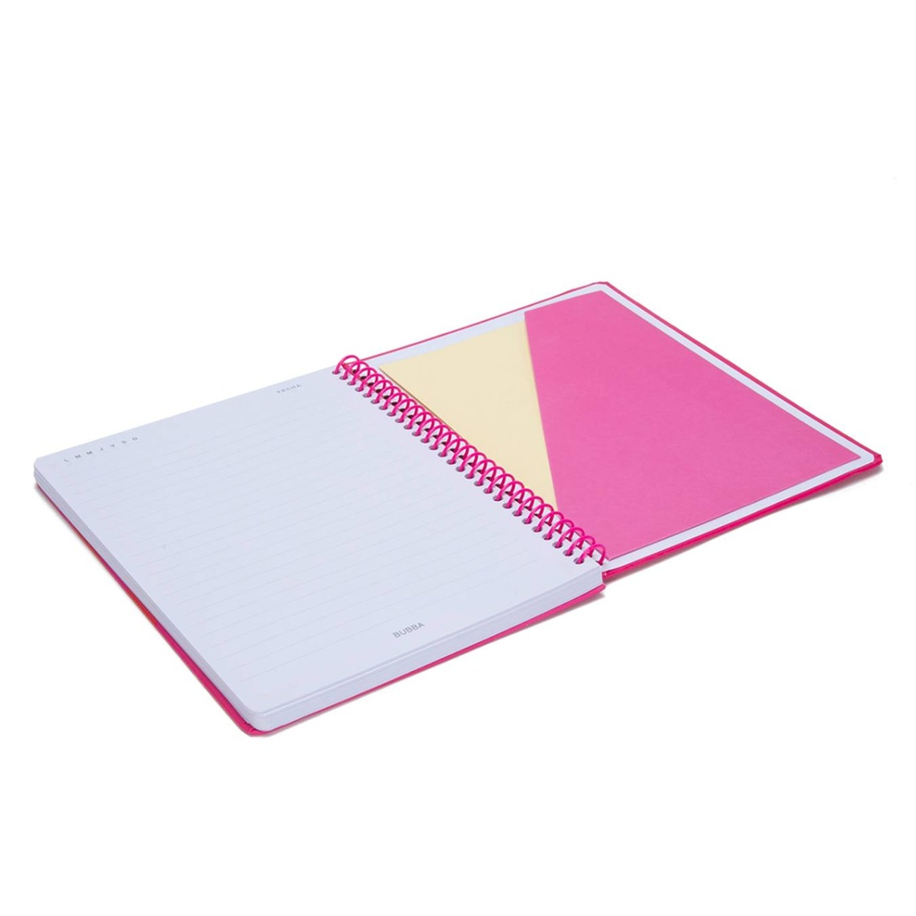 BUBBA CUADERNO WORK ESSENCIAL PINK - ROSA