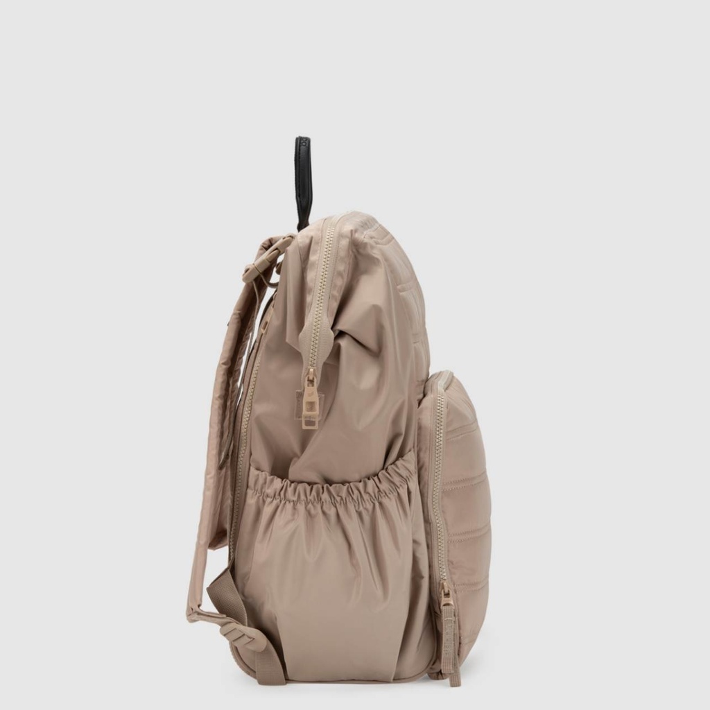 BUBBA MOCHILA MOM BAG INCLUDED A DIAPER PAD AND A BOTTLE BAG NUDE REGULAR