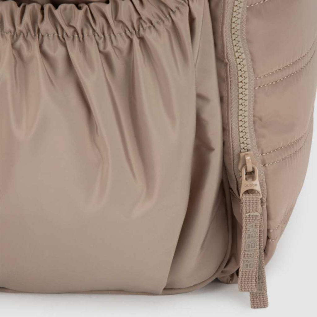 BUBBA MOCHILA MOM BAG INCLUDED A DIAPER PAD AND A BOTTLE BAG NUDE REGULAR