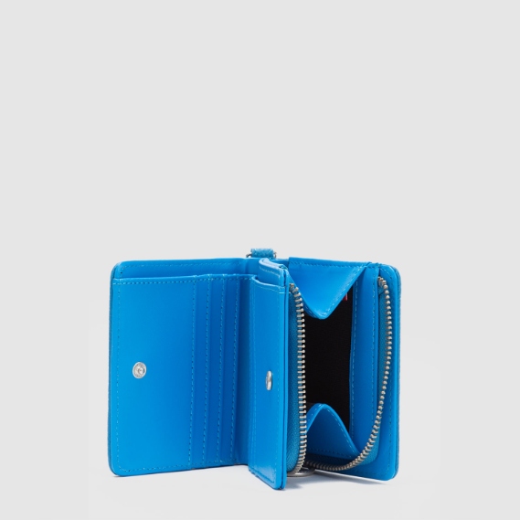 BUBBA BILLETERA CRAZY PU BLUE S