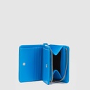 BUBBA BILLETERA CRAZY PU BLUE S