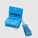 BUBBA BILLETERA CRAZY PU BLUE S