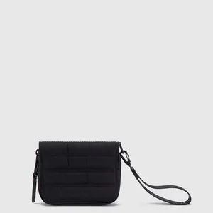 BUBBA BILLETERA WALLET BAG ORIGINALS MATTE BLACK VELVET MINI