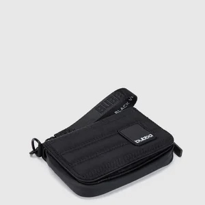 BUBBA BILLETERA WALLET BAG ORIGINALS MATTE BLACK VELVET MINI