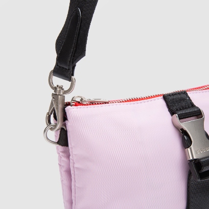 BUBBA MINI PURSE CHARLOTTE DOBLE CHECK LILAC