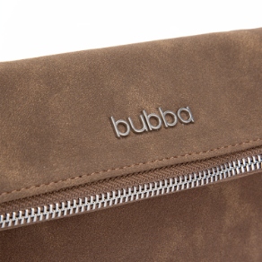 BUBBA FLAT PURSE DUO SUEDE PESTO