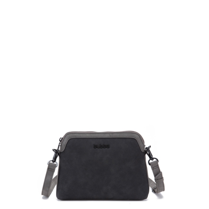 BUBBA MINI PURSE DUO SUEDE ONYX