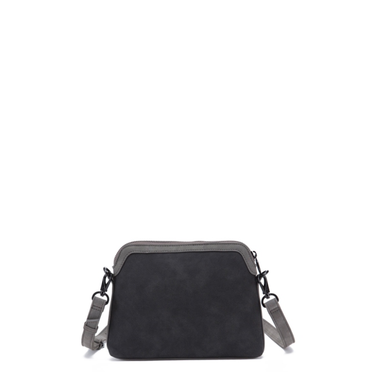BUBBA MINI PURSE DUO SUEDE ONYX
