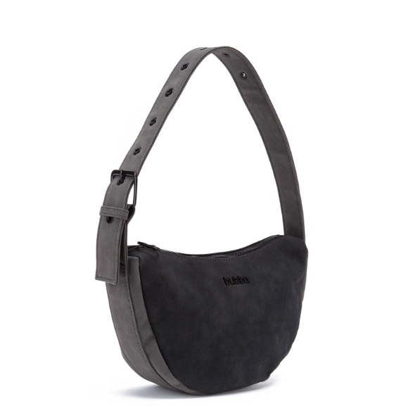 BUBBA MOON PURSE DUO SUEDE ONYX