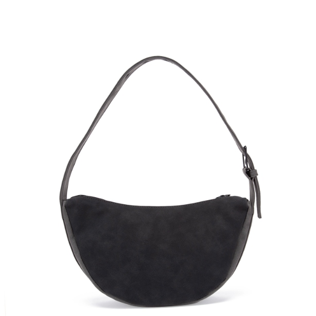 BUBBA MOON PURSE DUO SUEDE ONYX