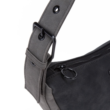BUBBA MOON PURSE DUO SUEDE ONYX