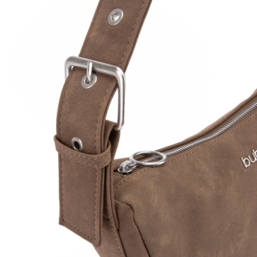 BUBBA MOON PURSE DUO SUEDE PESTO