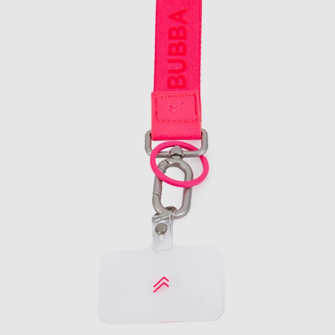 BUBBA PHONE LANYARD FLUOR SUMMER FLAMINGO