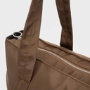BUBBA TOTE BRAND BROWN