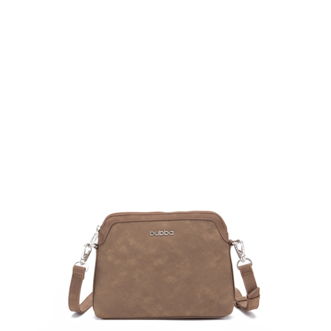BUBBA MINI PURSE DUO SUEDE PESTO