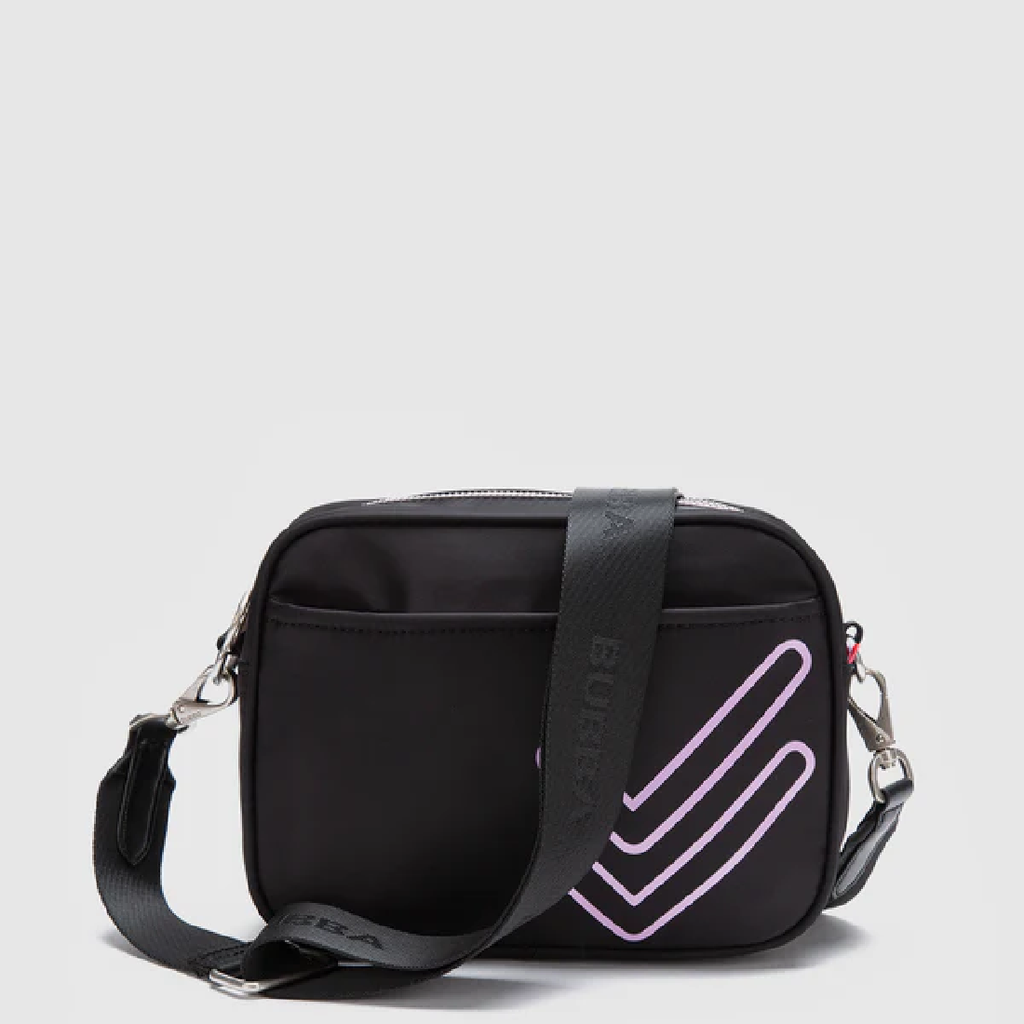 BUBBA PURSE CHARLOTTE DOBLE CHECK BLACK