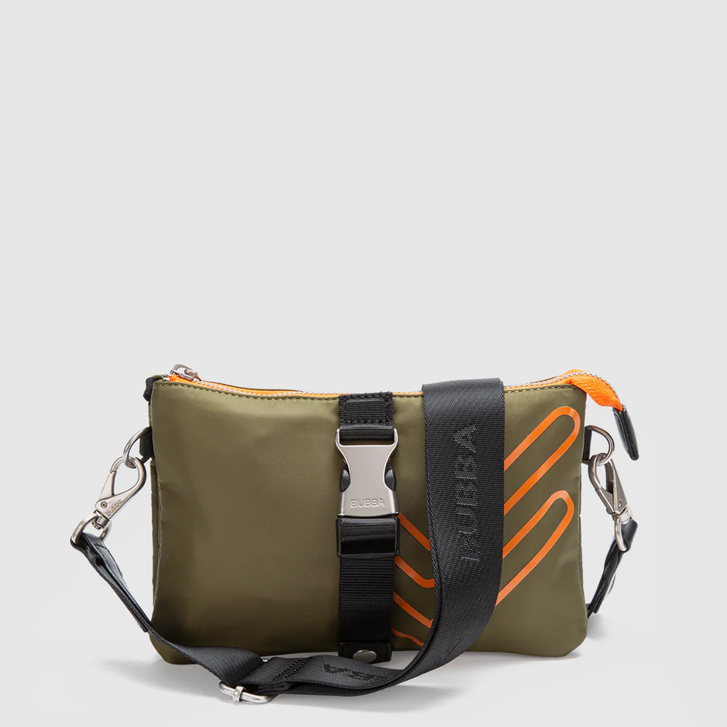 BUBBA MINI PURSE CHARLOTTE DOBLE CHECK GREEN