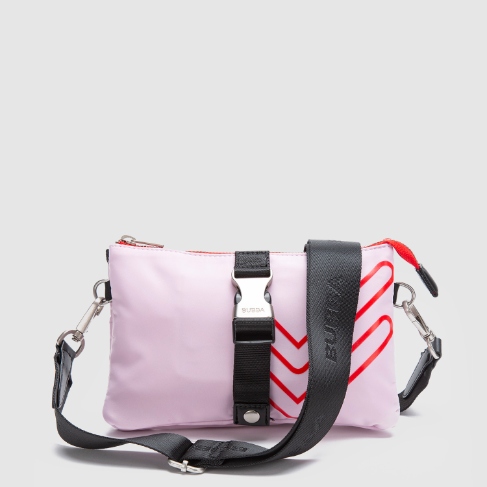 [6902221456618] BUBBA MINI PURSE CHARLOTTE DOBLE CHECK LILAC