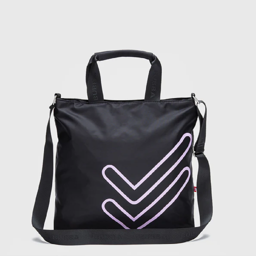 [6902221456519] BUBBA TOTE CHARLOTTE DOBLE CHECK BLACK