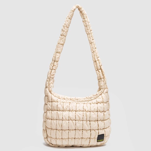 [6902221442499] BUBBA TOTE QUILTED BONE