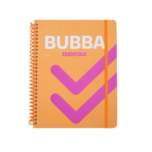 [6902221465733] BUBBA CUADERNO WORK ESSENCIAL ORANGE - NARANJA