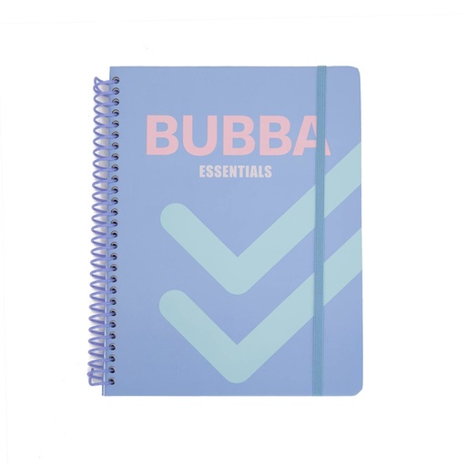[6902221465719] BUBBA CUADERNO WORK ESSENCIAL COTTON - AZUL